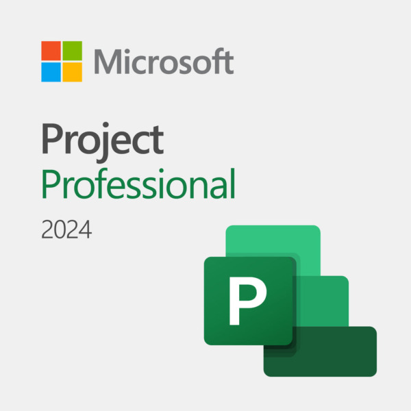 Microsoft Project Professional 2024 digital license, perpetual retail license, for 1 PC, delivered by email from Fahymas Licensing